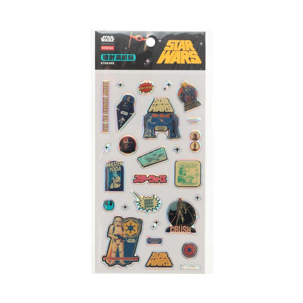 Star Wars Kollektion Holografische Epoxid-Aufkleber (2 verschiedene Designs)