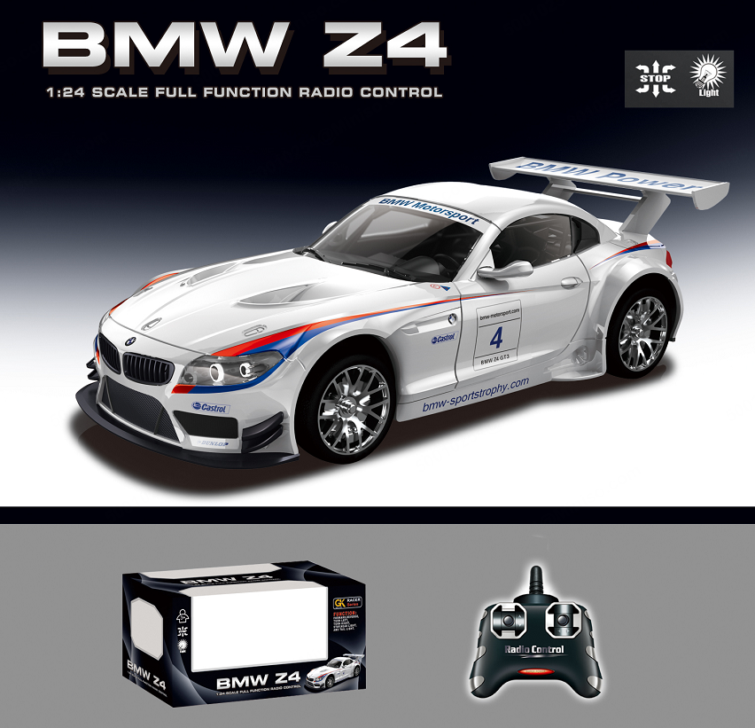 1:24 Lizenziertes ferngesteuertes Auto (BMW Z4)
