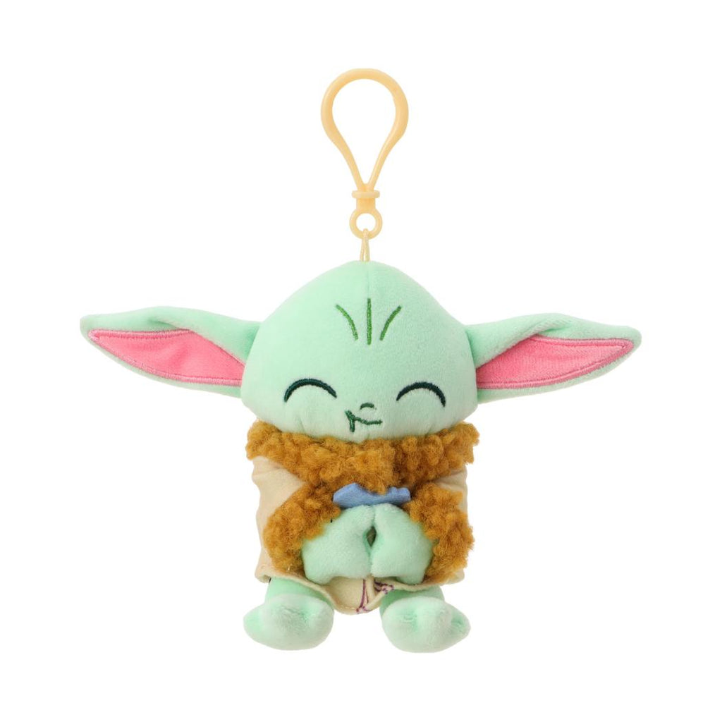 Star Wars Kollektion 10 cm Plüschanhänger (Grogu isst ein Macaron)