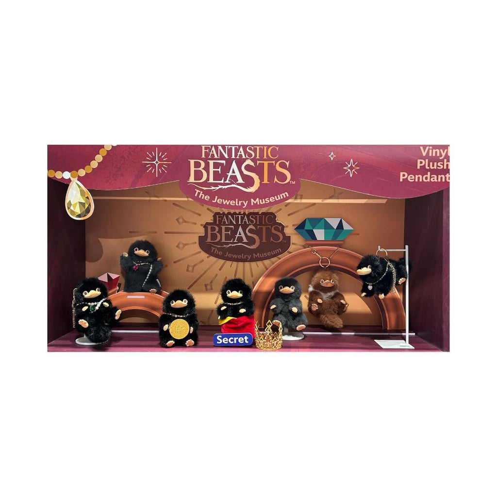 Phantastische Tierwesen Niffler Schmuckmuseum Überraschungsbox Vinyl Plüschanhänger