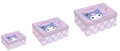 Sanrio characters Collection Quadrate Gift Box (Kuromi) (3 Assorted Sizes)