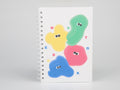 Planner Series Color Geometry A5 Fabric-cover Wire-bound Planner