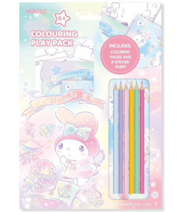 Sanrio Fantasy Collection Coloring Set (My Melody)