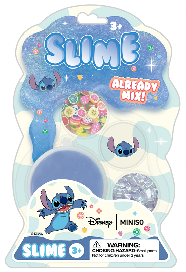 Disney Stitch Kollektion Einfarbiges Schleim-Set (Stitch)