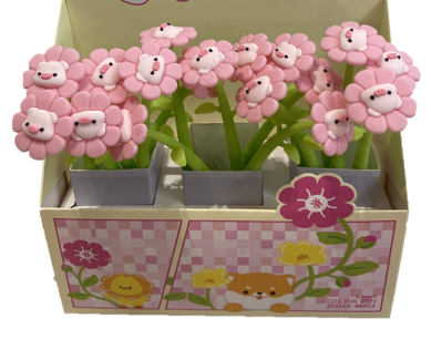 Gigi Dschungelabenteuer-Serie Blumen-Silikonstift