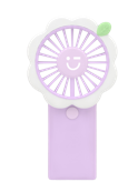 Tragbarer Ventilator Blume (lila)
