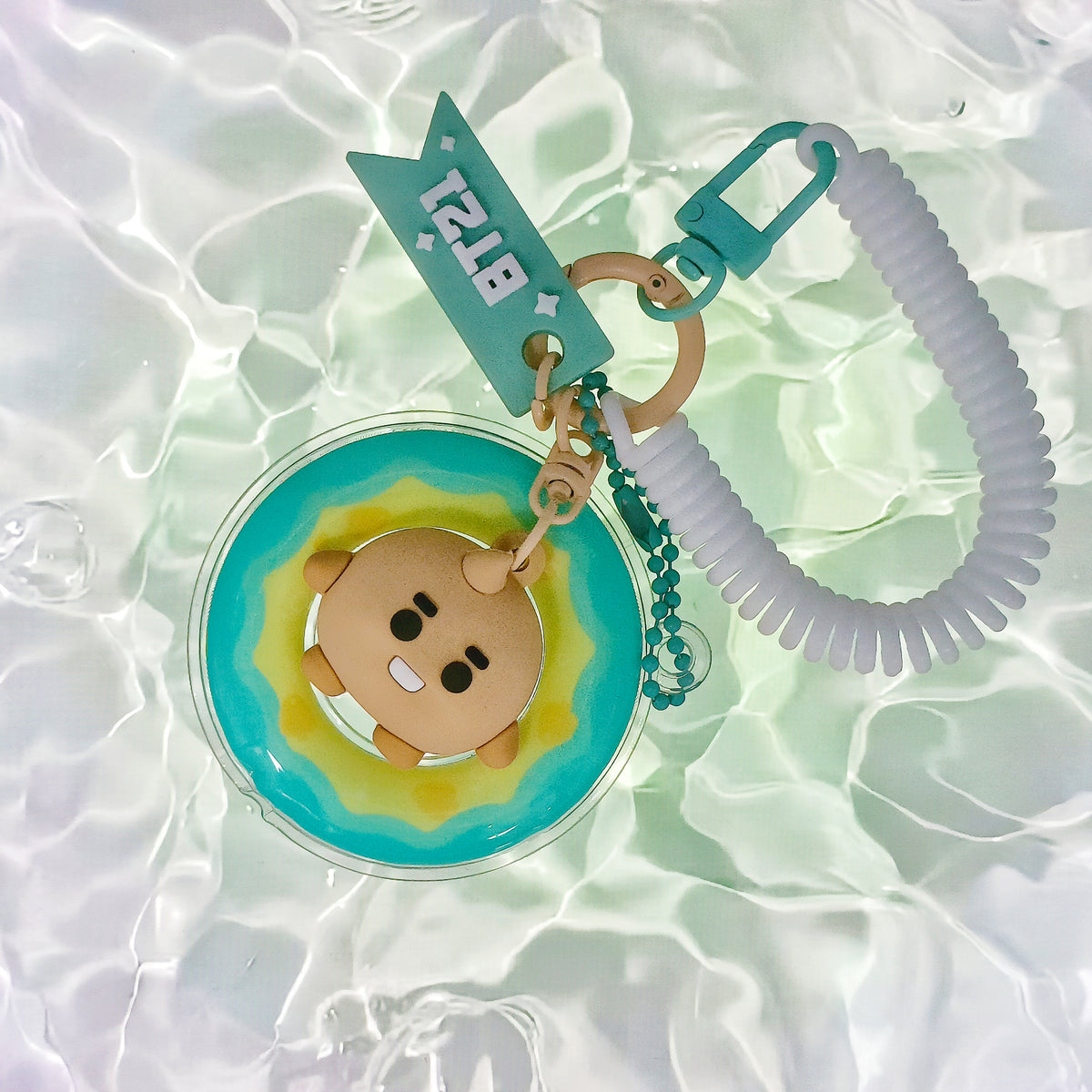BT21 BABY Collection Pool Party 3D Keychain(SHOOKY)