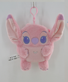 Disney Stitch Collection Plush Coin Purse(Angel)