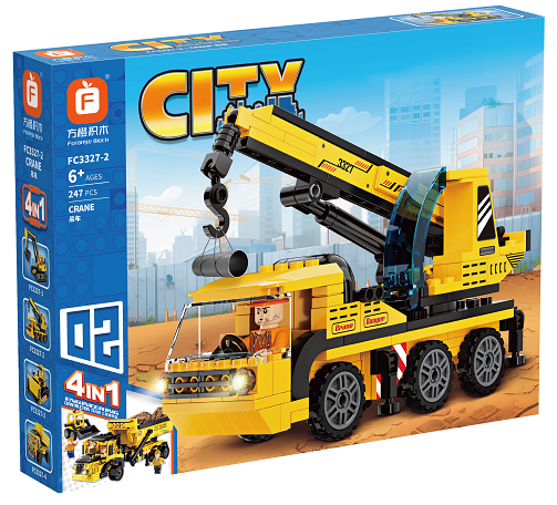 4-in-1 Engineering Vehicle Series Crane(4-2)