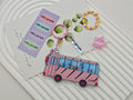 Crayon Shinchan Collection School Bus Shaker Pendant