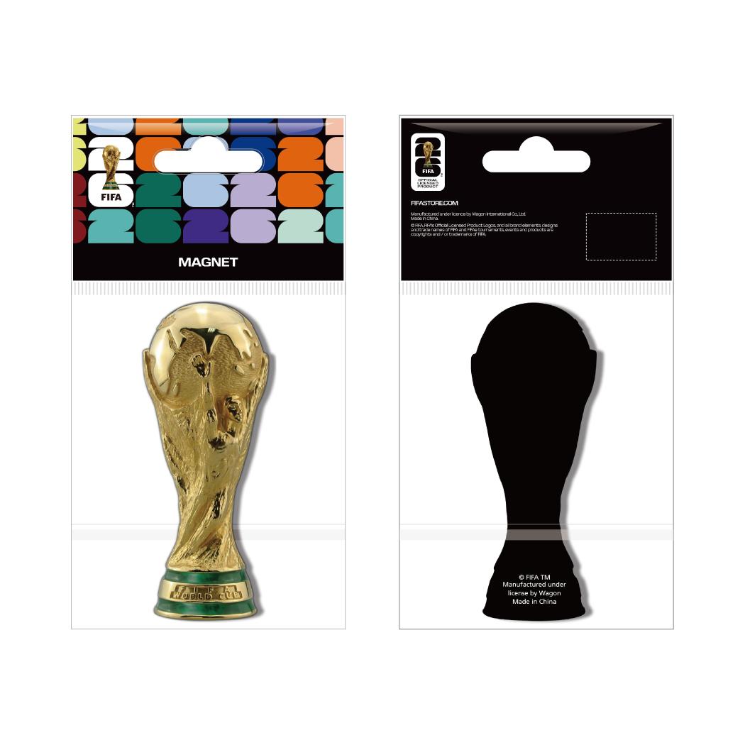 FIFA WM 2026 Kollektion Kühlschrankmagnet (90 mm 2,5D Trophäe)