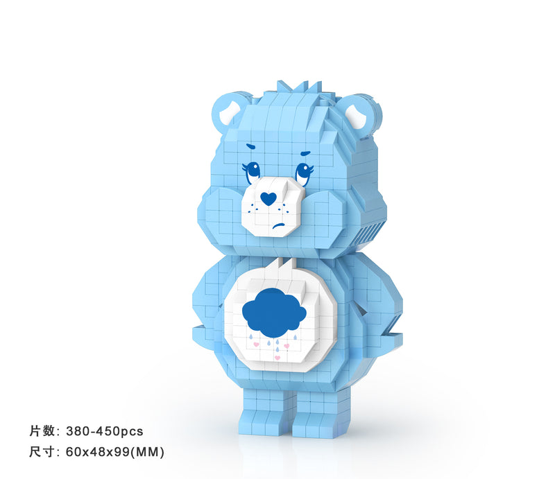 Care Bears Kollektion Dekorationsbausteine (Blau)