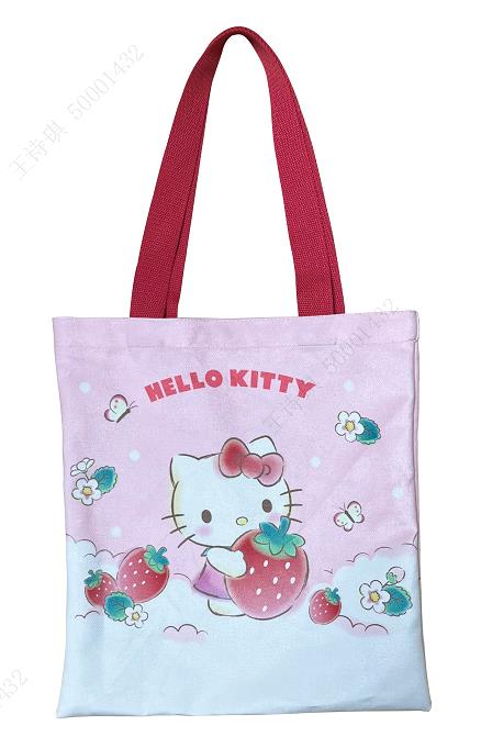 Hello Kitty Erdbeer-Einkaufstasche