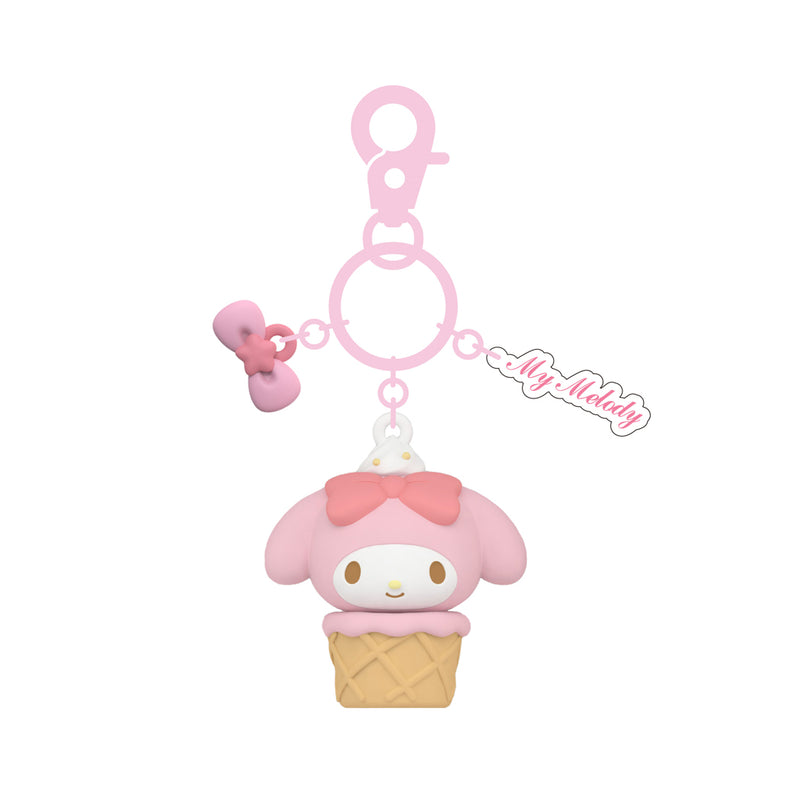 My Melody Ice Cream Light-up Keychain