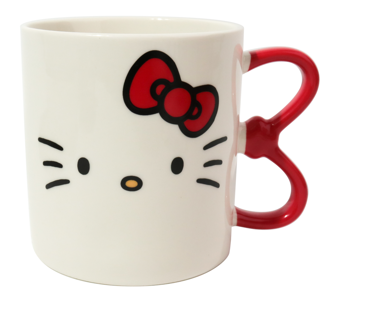 Hello Kitty Keramikbecher mit Henkel, 440 ml
