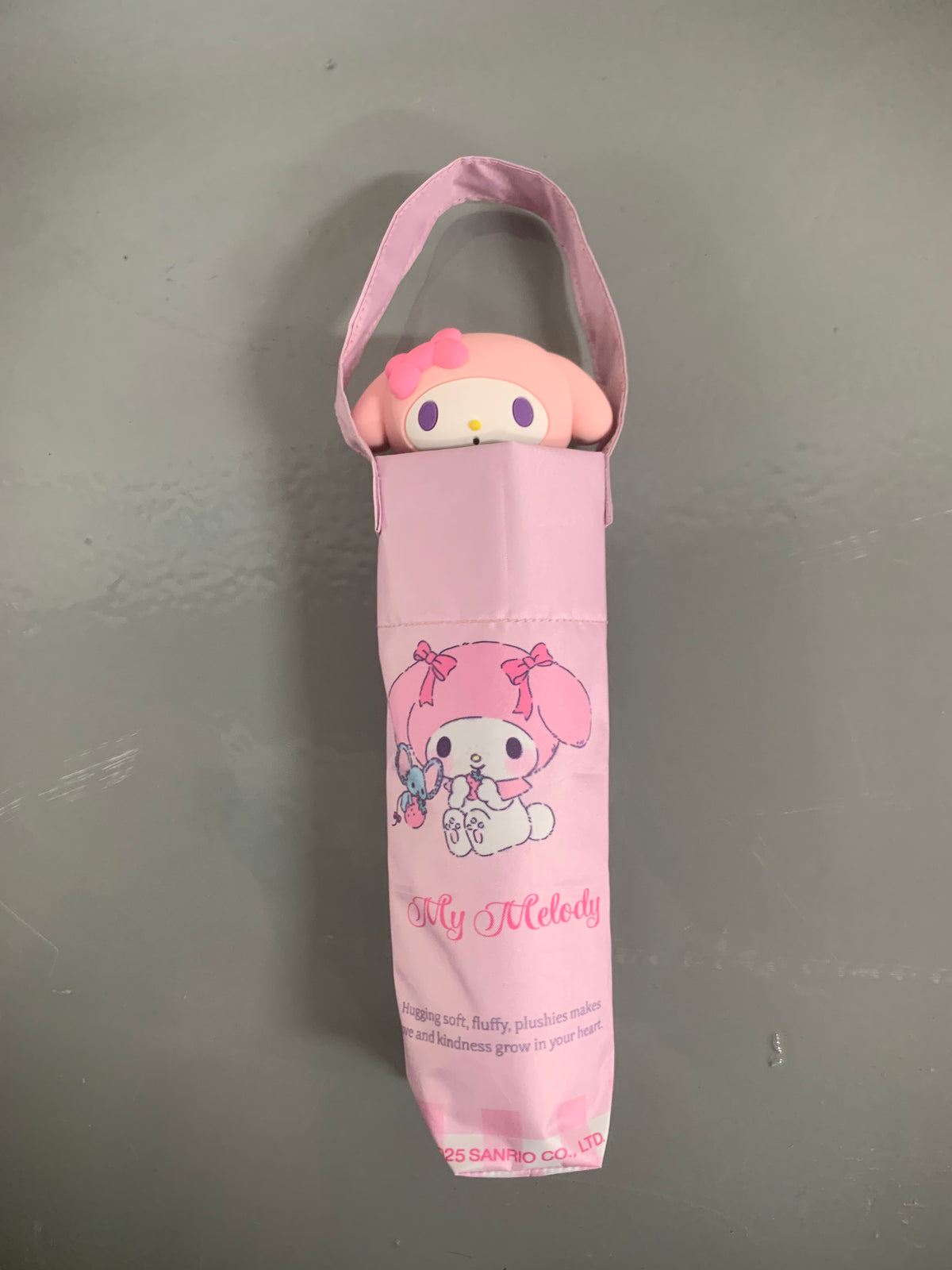 My Melody Fluffy Fluffy Serie 5-fach faltbarer Sonnenschirm