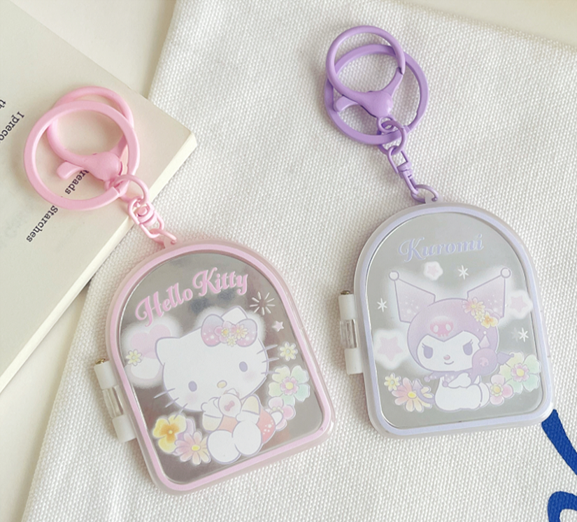 Hello Kitty and Friends Flower Language Series Mirror Keychain