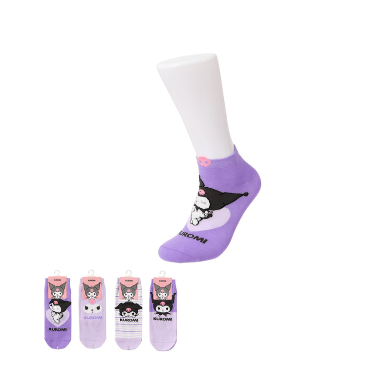 Kuromi Ankle Socks (1 Pair)