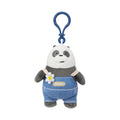 We Bare Bears Camping Day Collection Figure Plush Pendant(Panda)