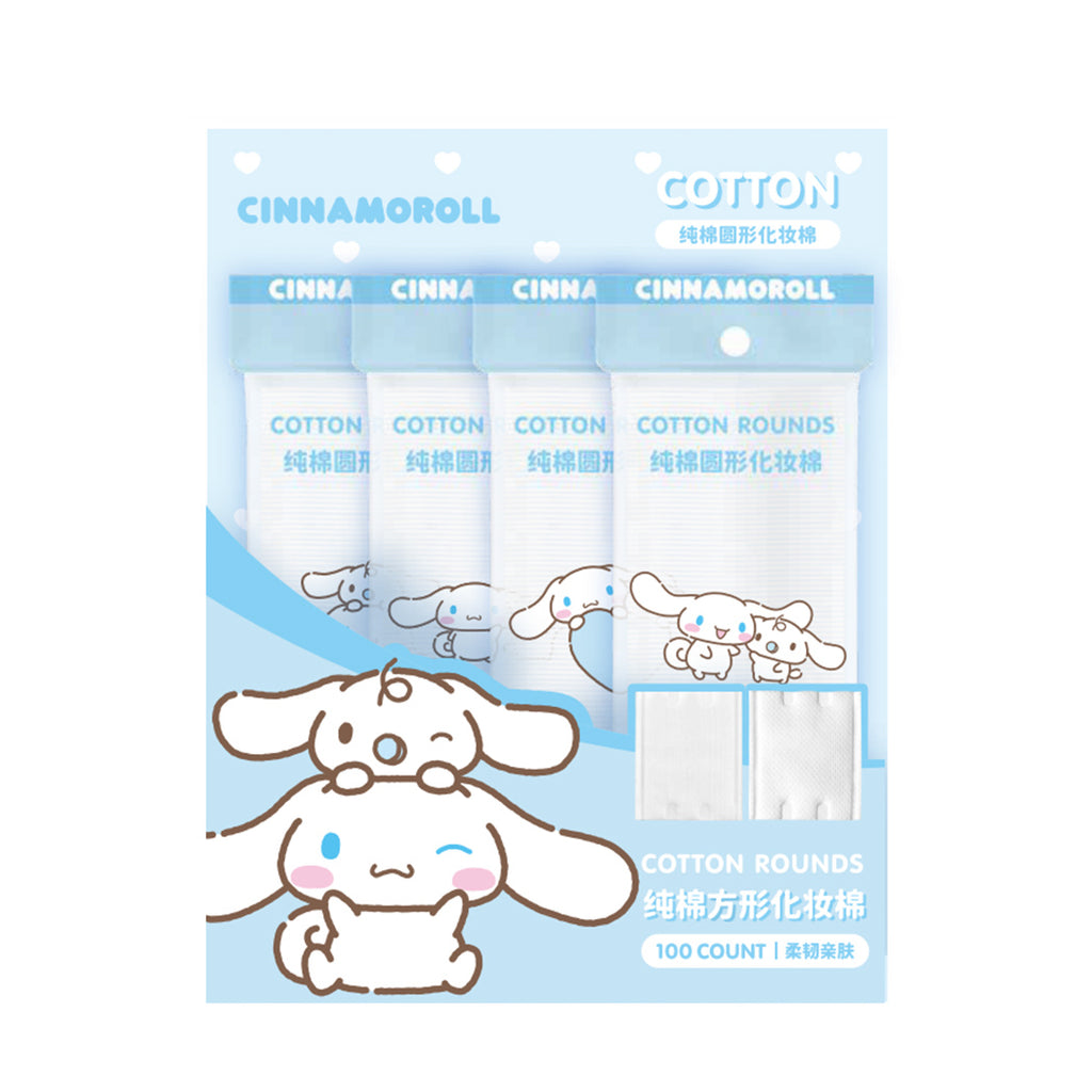 Cinnamoroll Quadratische Wattepads (100 Stück)