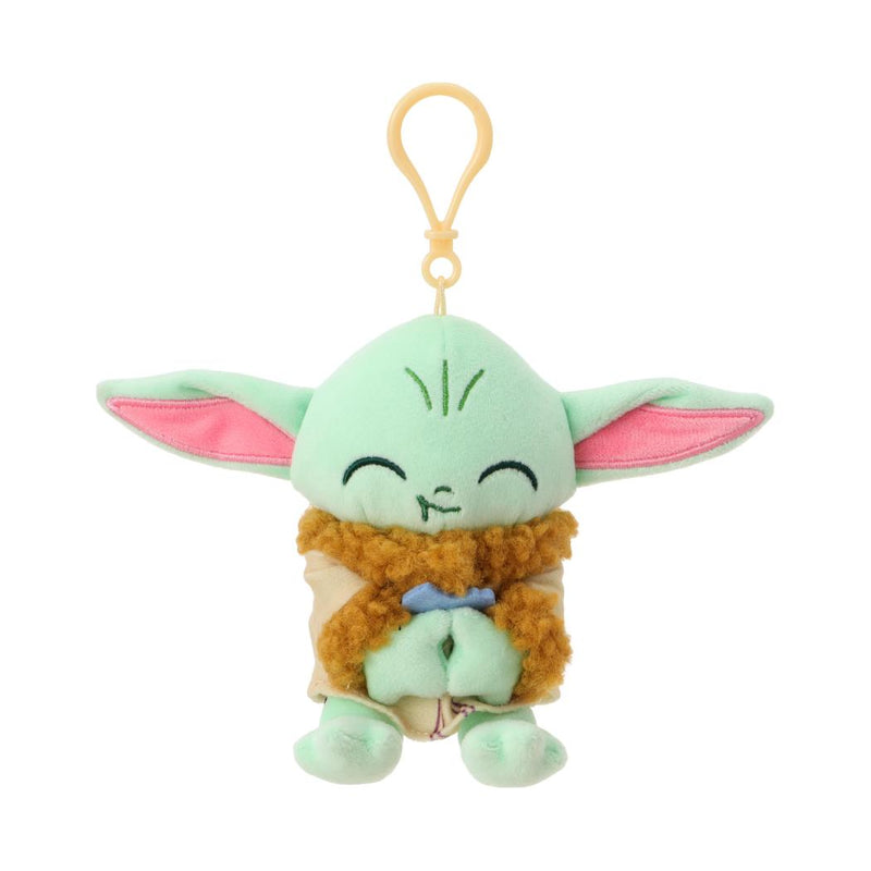 Star Wars Kollektion 10 cm Plüschanhänger (Grogu isst ein Macaron)