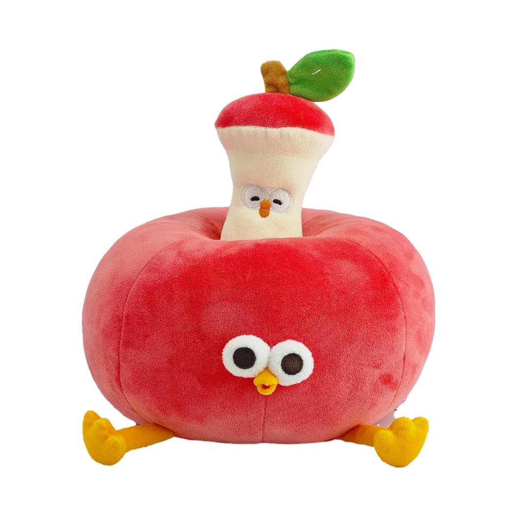 VEGIPET Dopamin Gemüse- und Obstkollektion 25 cm Apfel-Plüschtier mit herausnehmbarem Kern
