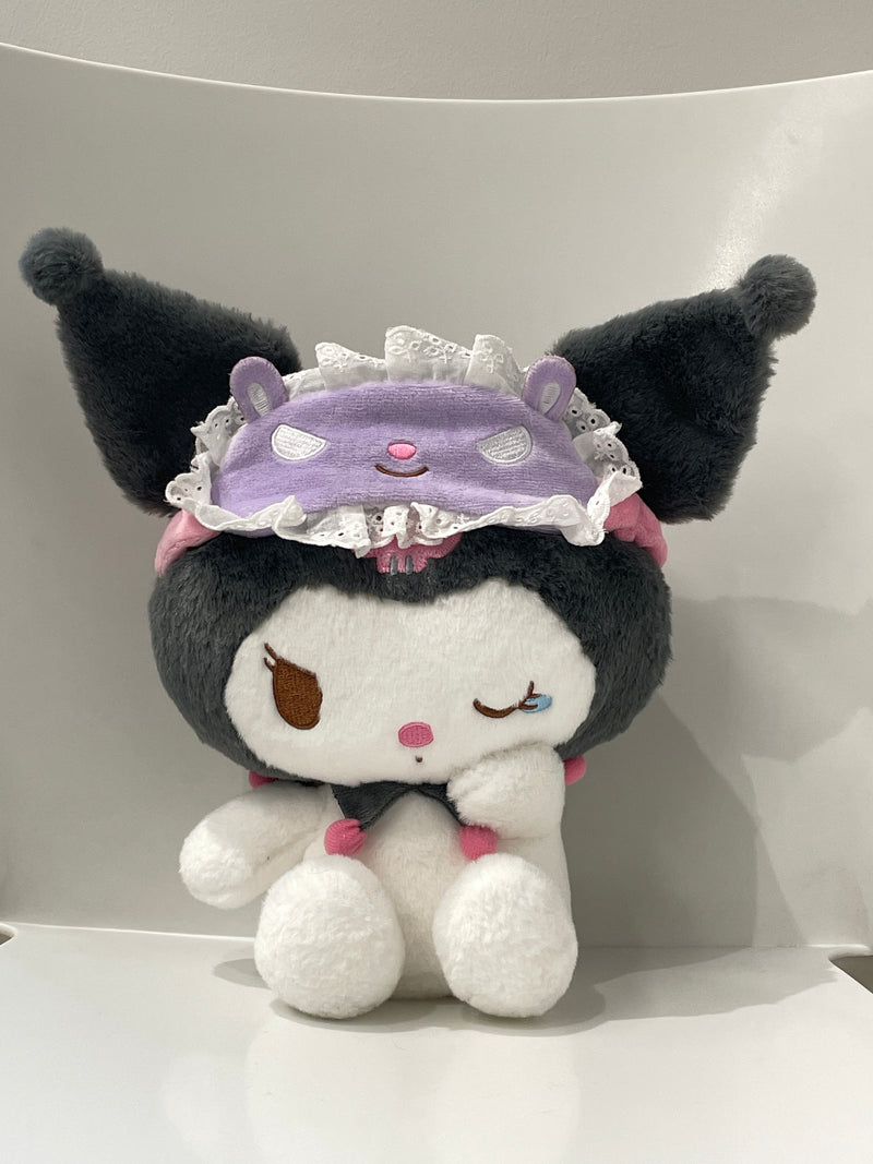 Kuromi Sound Sleep Kollektion 25 cm grosses Plüschtier in Sitzhaltung
