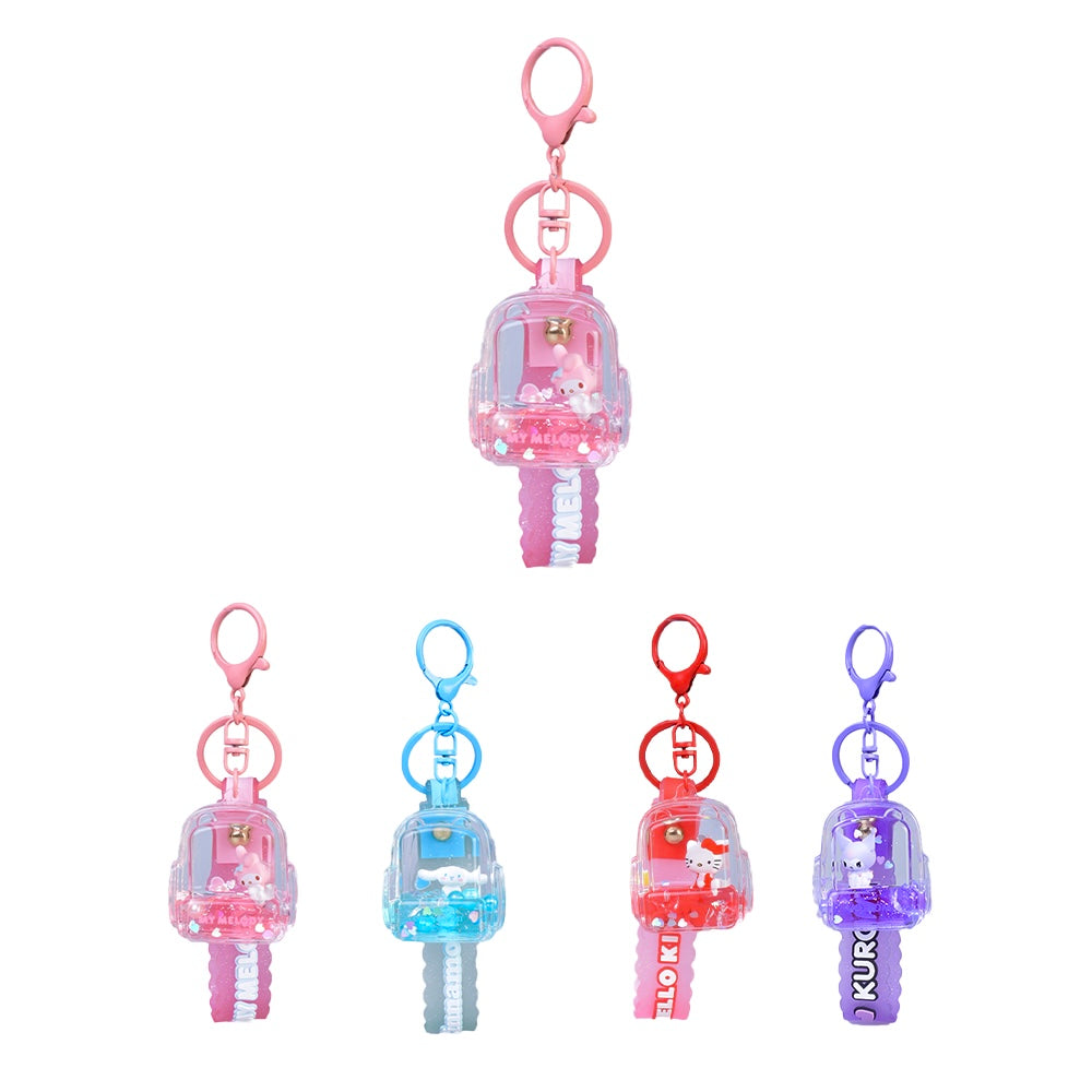 Hello Kitty und Freunde Flüssig-Rucksack-Schlüsselanhänger