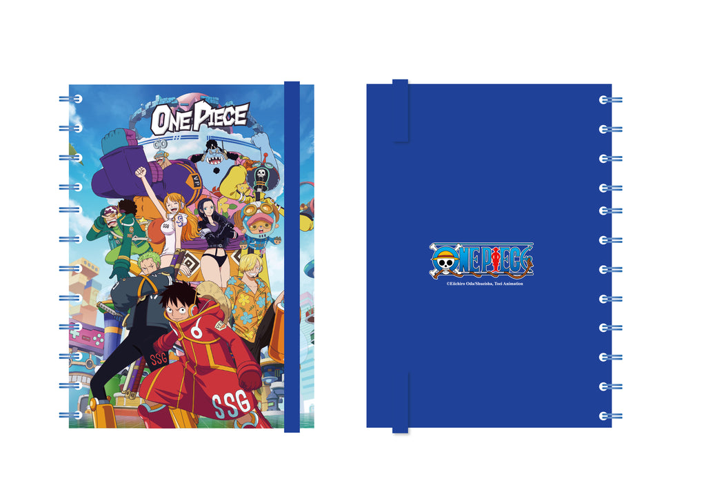 One Piece Collection A5 Hardcover Wire-bound Book with Band (80 Sheets)