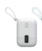 9000mAh Mini Power Bank with Cable(White)  Model: F76-B