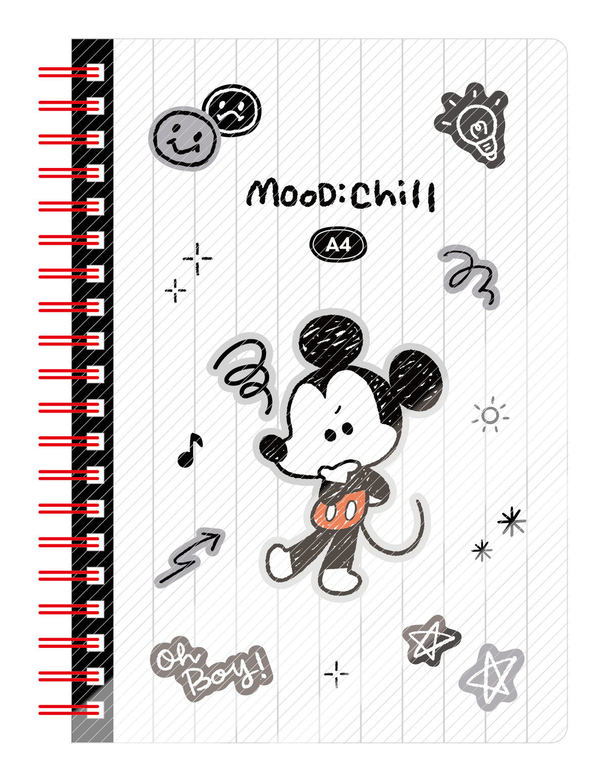 Disney Marvellous Mickey Collection A4 PP Wire-bound Book (60 Sheets)
