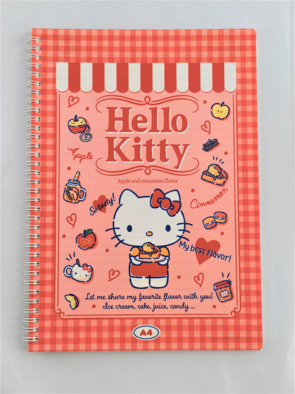Hello Kitty Retro Collection A4 PP Wire-bound Book (60 Sheets)