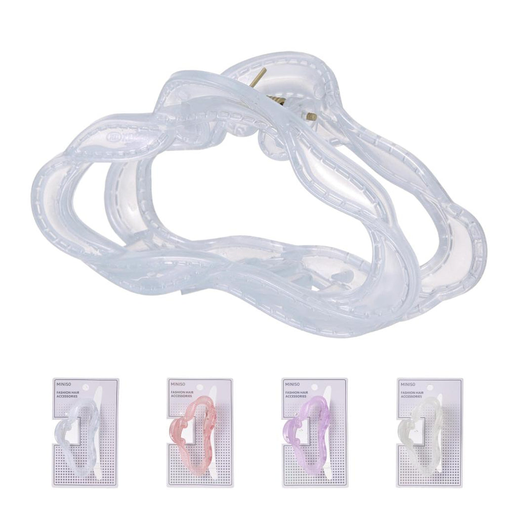 Haarspange „Jelly Cloud“ (Einzelne Jelly-Cloud-Haarspange, gemischt) aus der Basic-Serie
