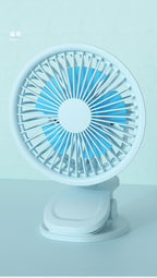 1200mAh Mini-Clipventilator (Blau)