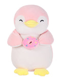 Penguin Sitting Plush - Donut (Pink)