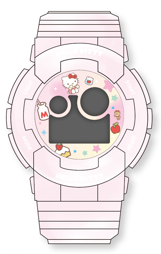 Hello Kitty Smart Fitness Watch Model: K1022