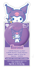 KUROMI Macaron Lip Balm (Blueberry Scent)