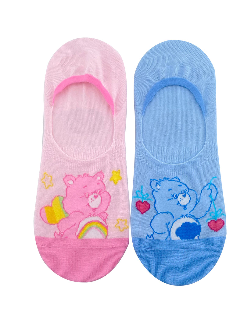 Care Bears Collection No-Show Socks (2 Pairs)(Love)