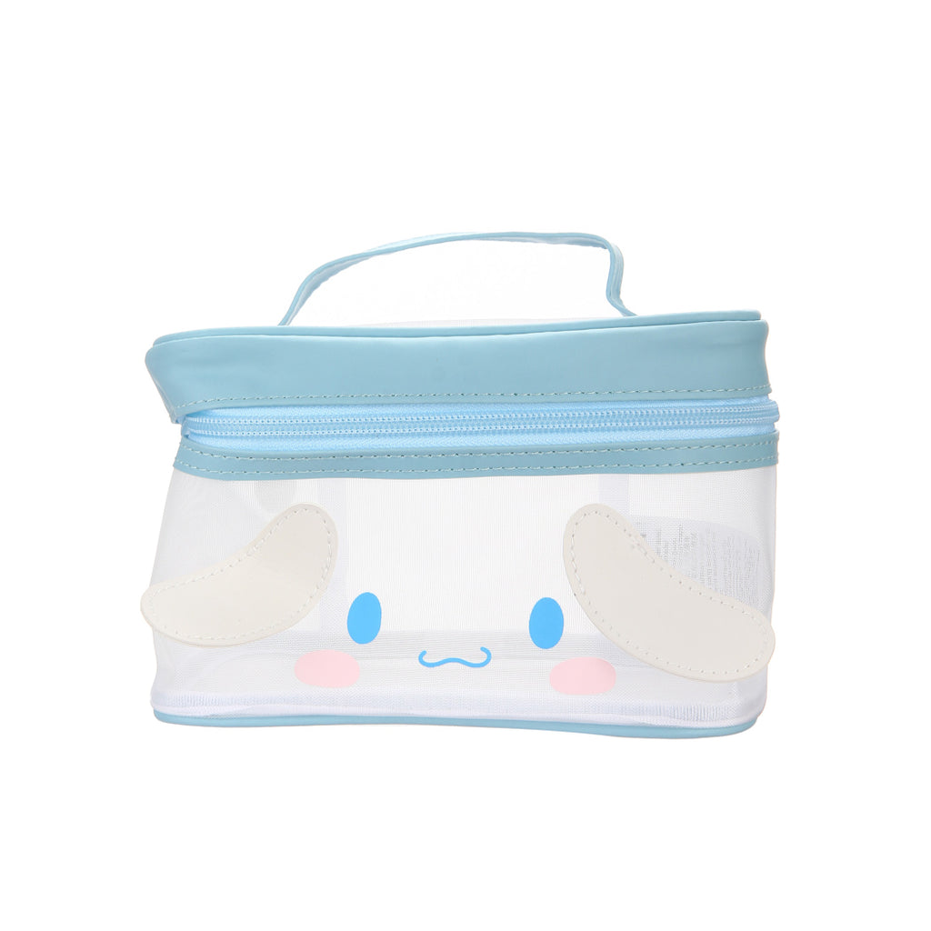 Cinnamoroll Mesh Quadrate Barrel Makeup Bag