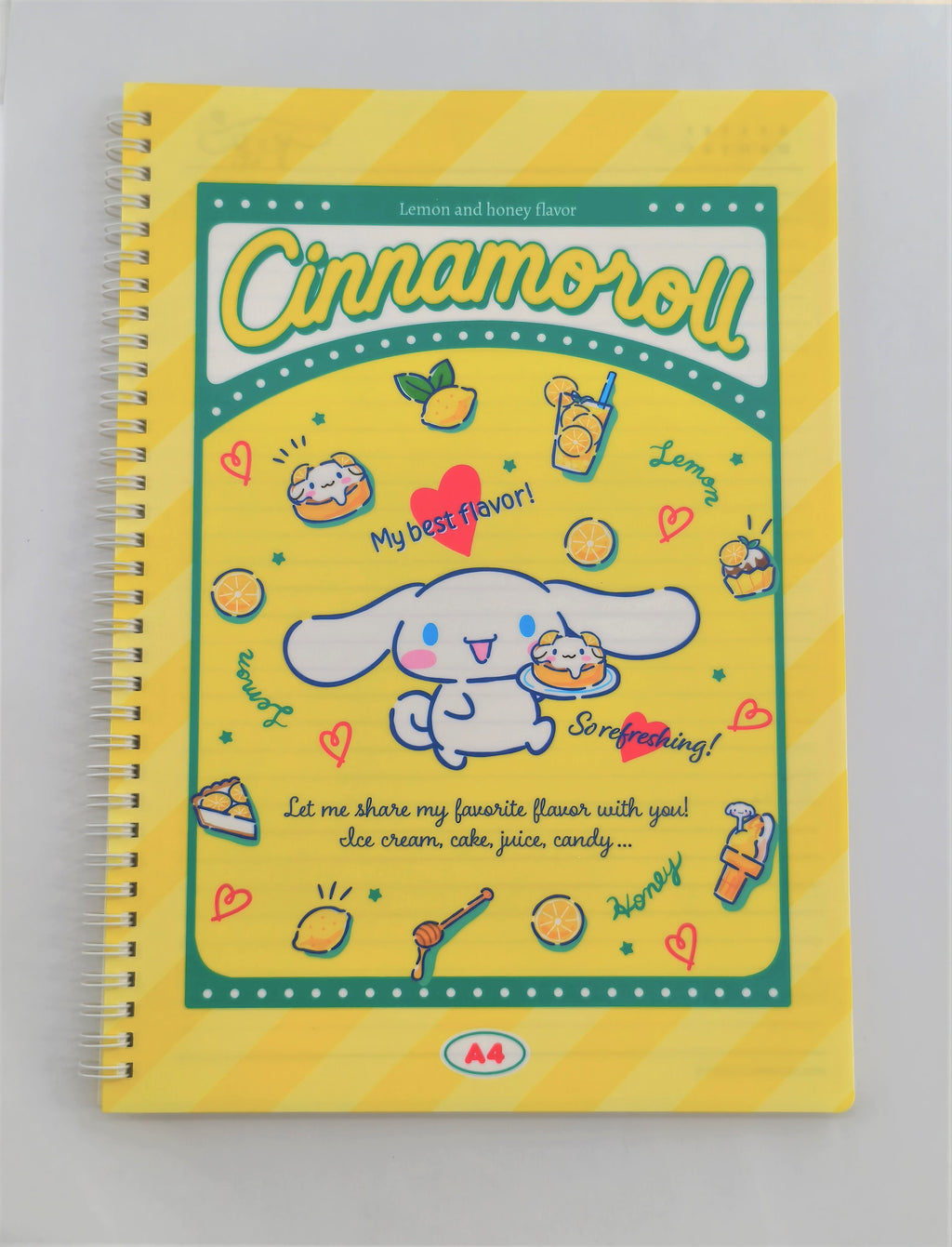 Cinnamoroll Retro Collection A4 PP Wire-bound Book (60 Sheets)