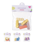5er-Pack Herzhaarspangen (gemischt)
