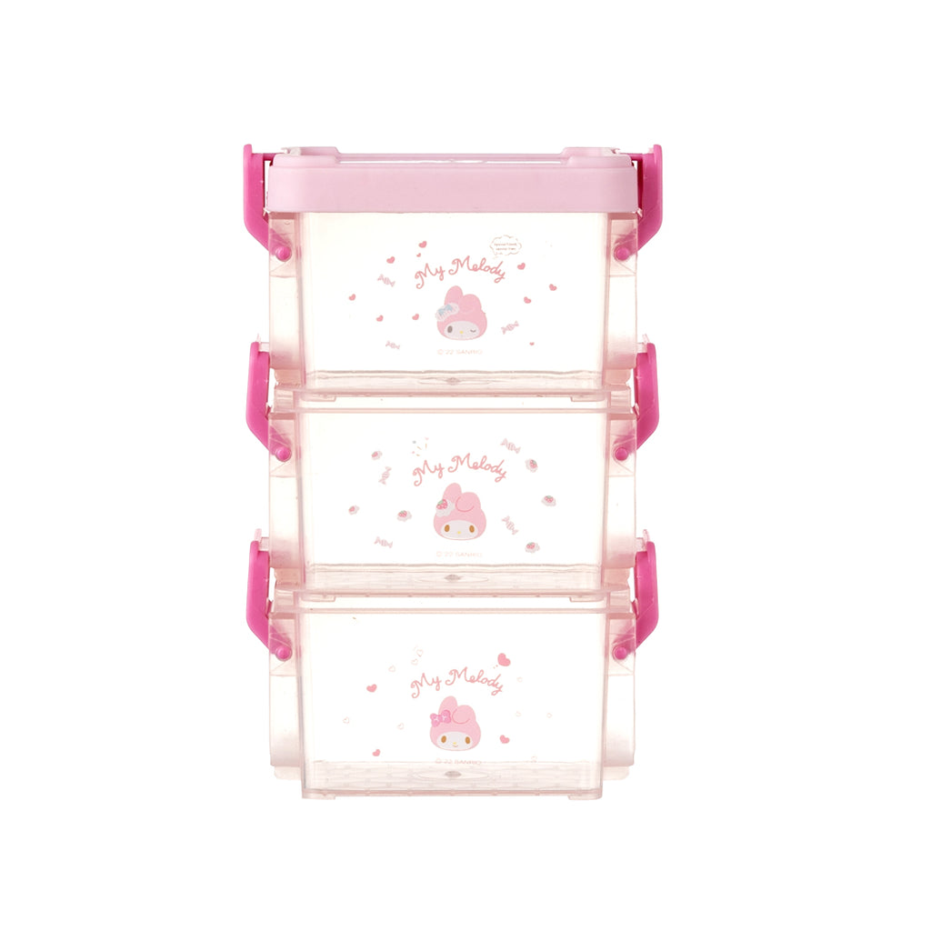 My Melody Buckle Series Storage Box (Three-layered)