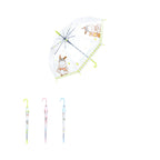 Sanrio Characters Transparent Long-handled Umbrella (My Melody)