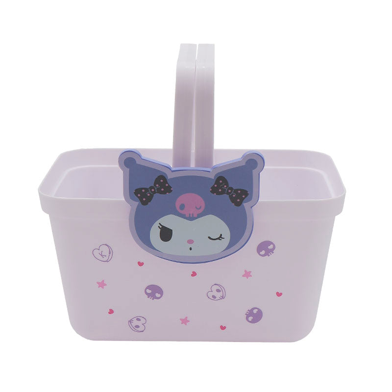 Sanrio characters Cartoon Handheld Storage Basket (Kuromi)