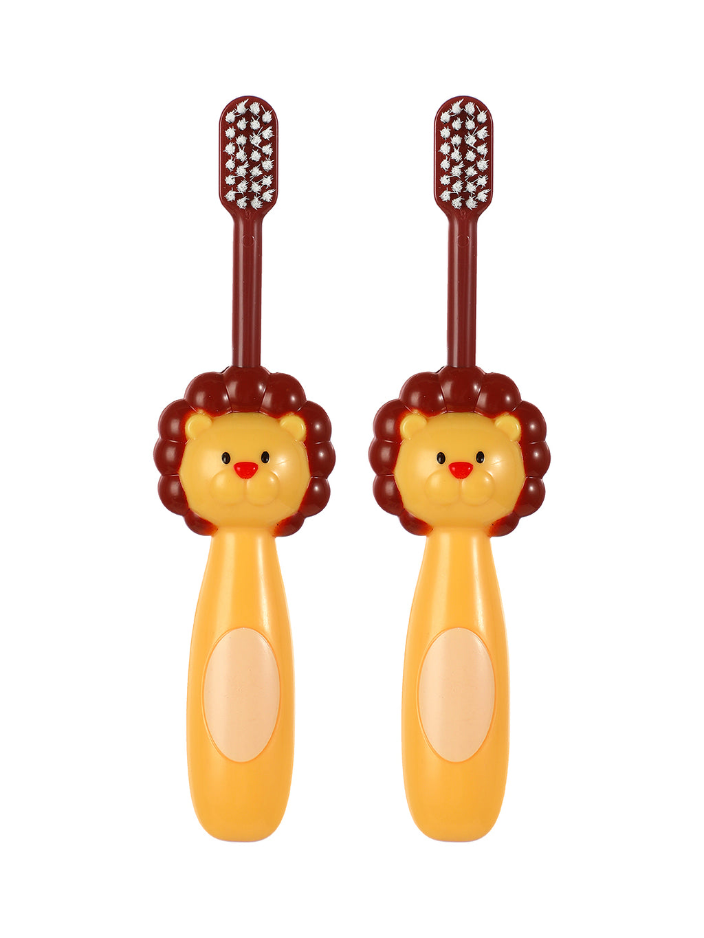 Little Lion Zahnbürsten mit weichen Borsten für Kinder (2 Stück)