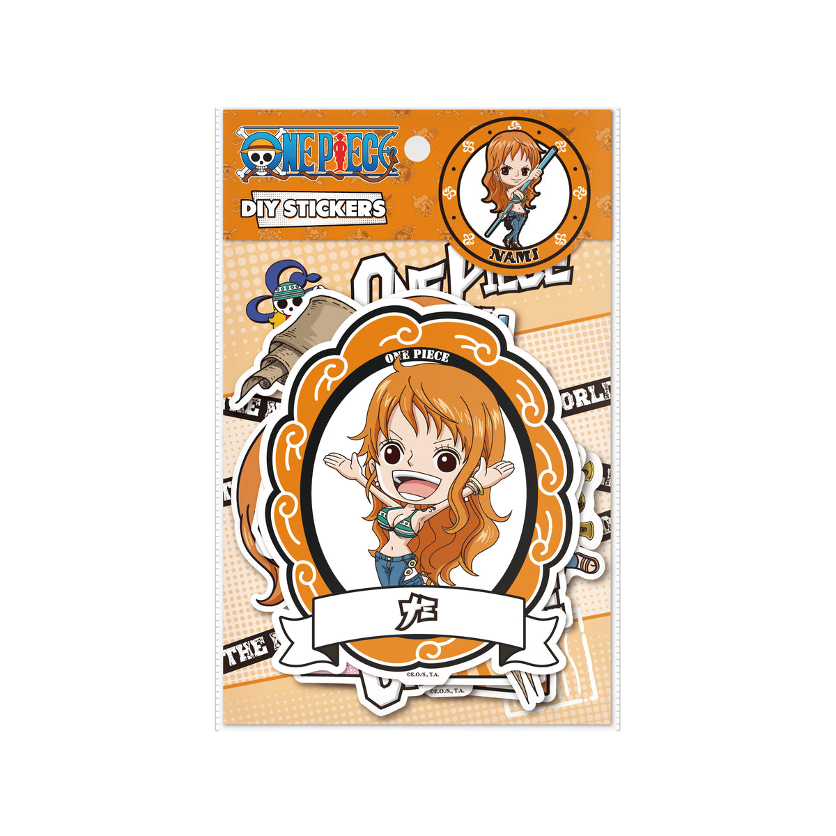 One Piece Classic Collection Decoration Sticker （Nami）