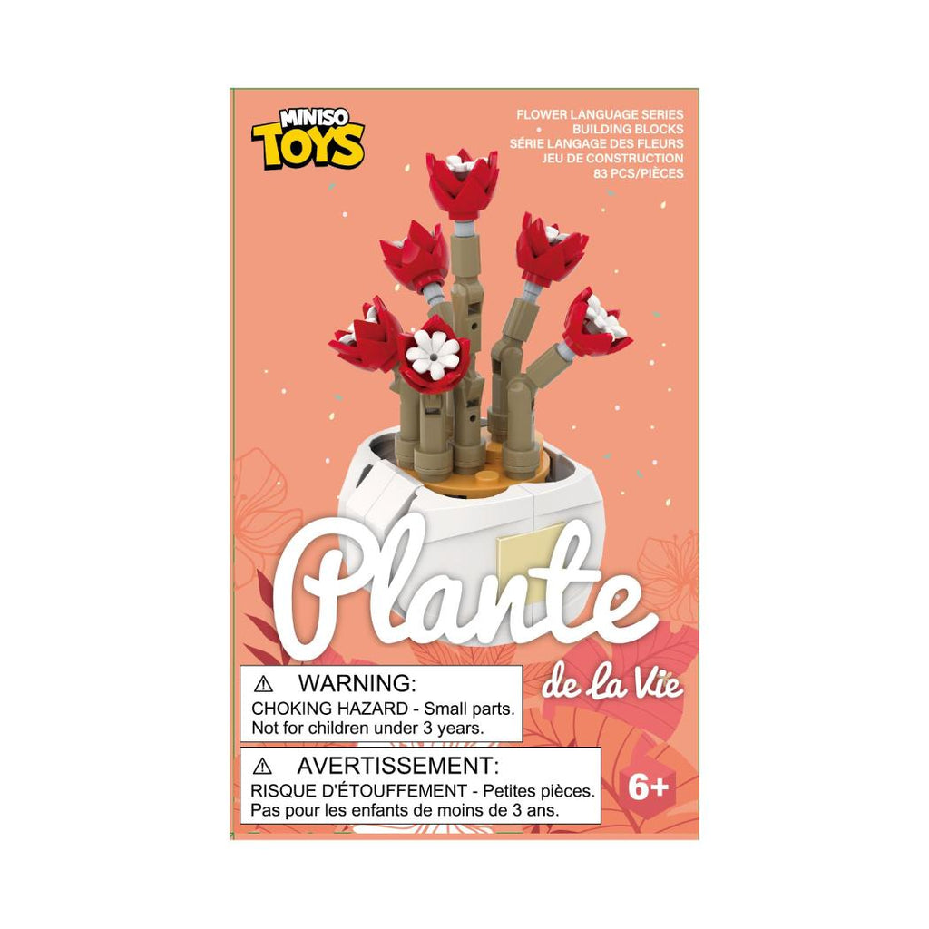 Flower Language Series Succulent Plants Building Blocks(Fantasy Angel)