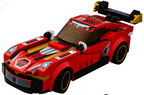 3-in-1 Baustein-Rennwagen-Serie (Rot, MY-004)