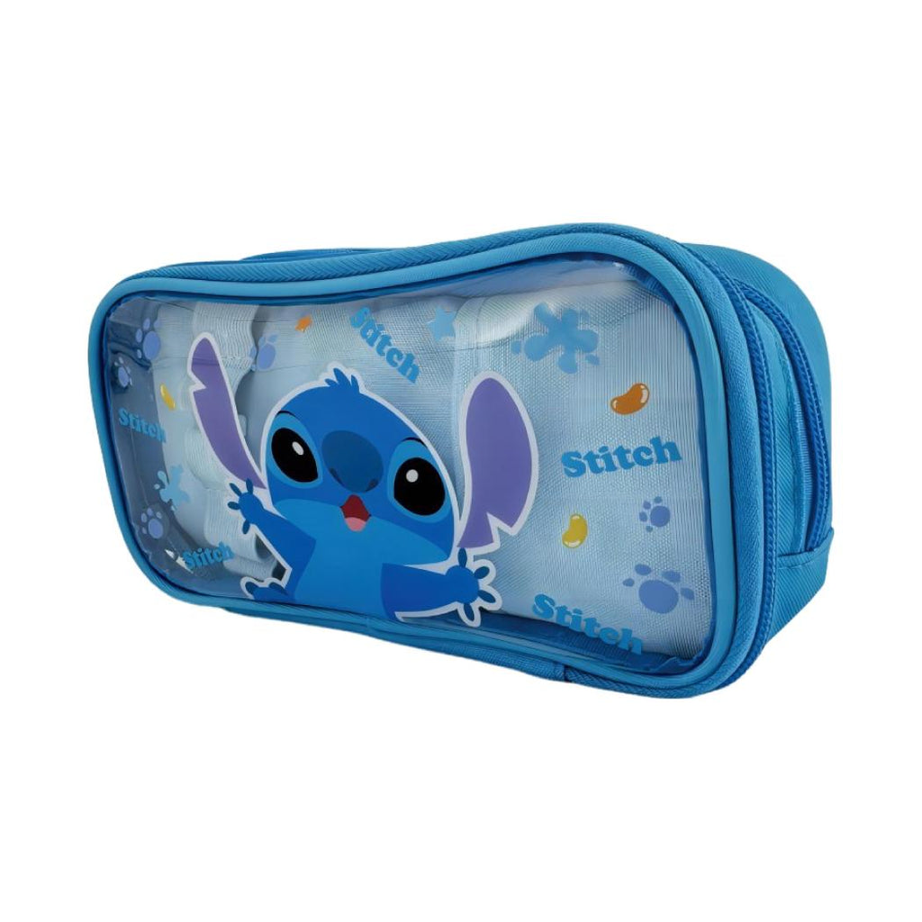 Disney Stitch Kollektion Doppellagiges Schreibwarenetui (Stitch)