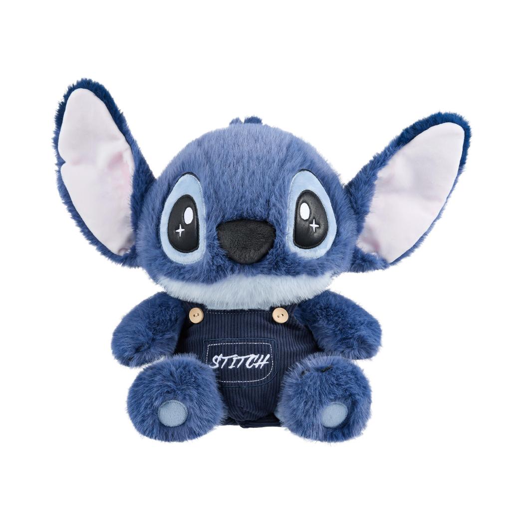 Disney Stitch Kollektion 30 cm Stitch Plüschtier in sitzender Haltung (mit Hosenträgern)